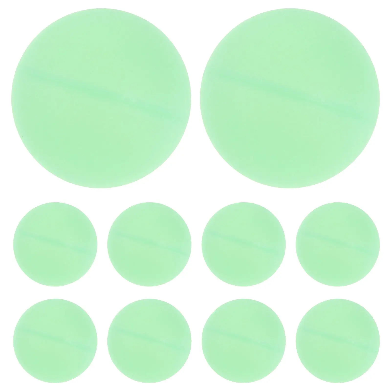 

10Pcs Luminous Ping Pong Balls 1.57inch Glow in The Dark Table Tennis Balls for Outdoor Night Play Party Activities Camping