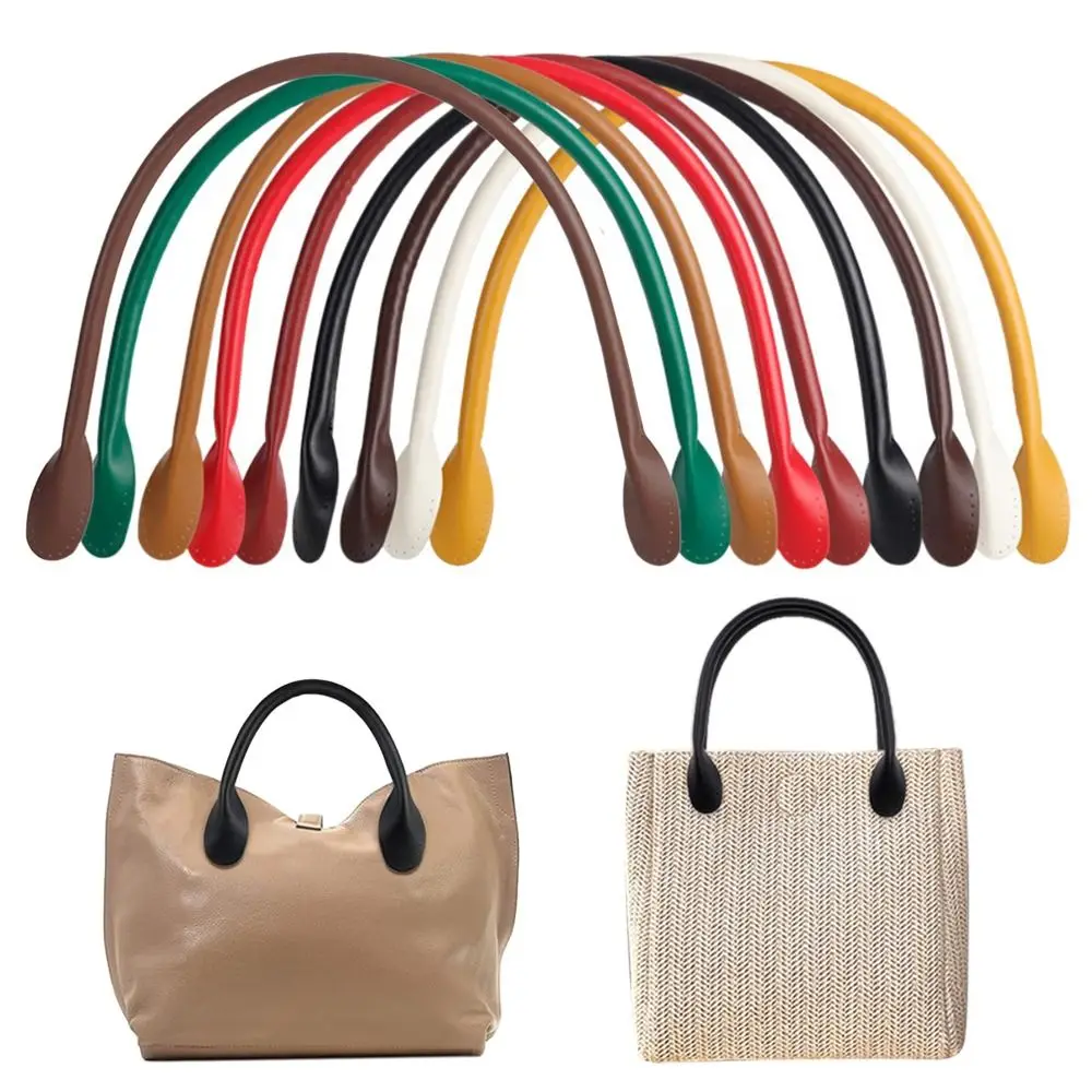 Ceinture de sac en cuir PU, poignées de sangle de sac initiées, bande de sac à main amovible, poignée de couture de noyau, remplacement de sac à main bricolage, accessoires de sac, 41cm