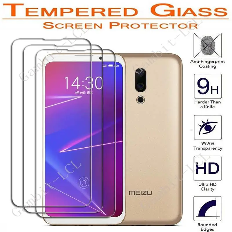 For Meizu 20 Pro Meilan 10 17 16T 16Xs 16s M10 Note 9 15 Lite (M15) Plus 16 16X 16th Screen Protector Tempered Glass Film Cover