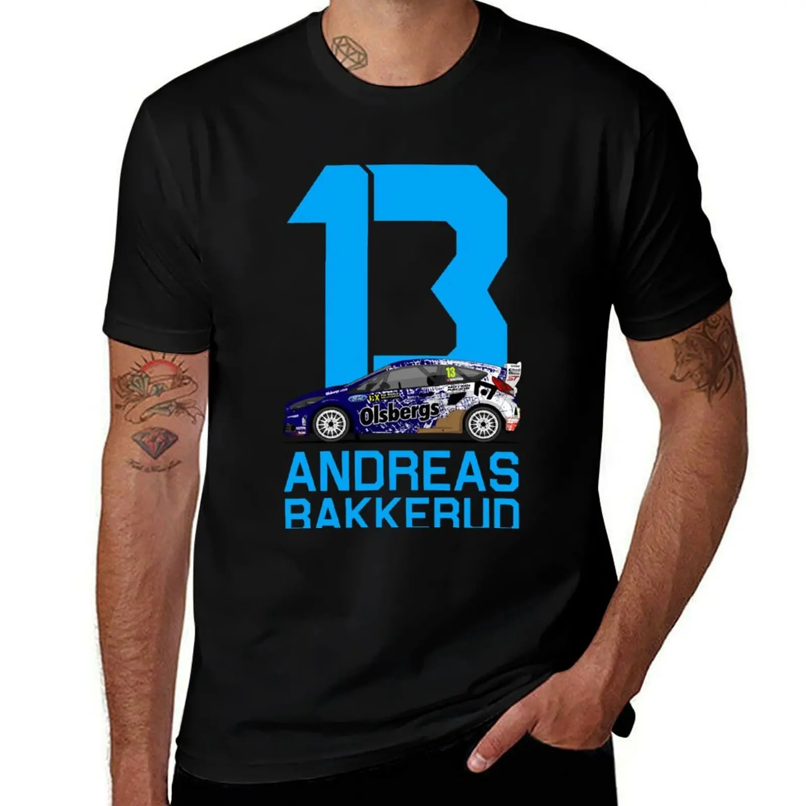 Andreas Bakkerud Fiesta 2014 T-Shirt Festive Simple T-Shirt