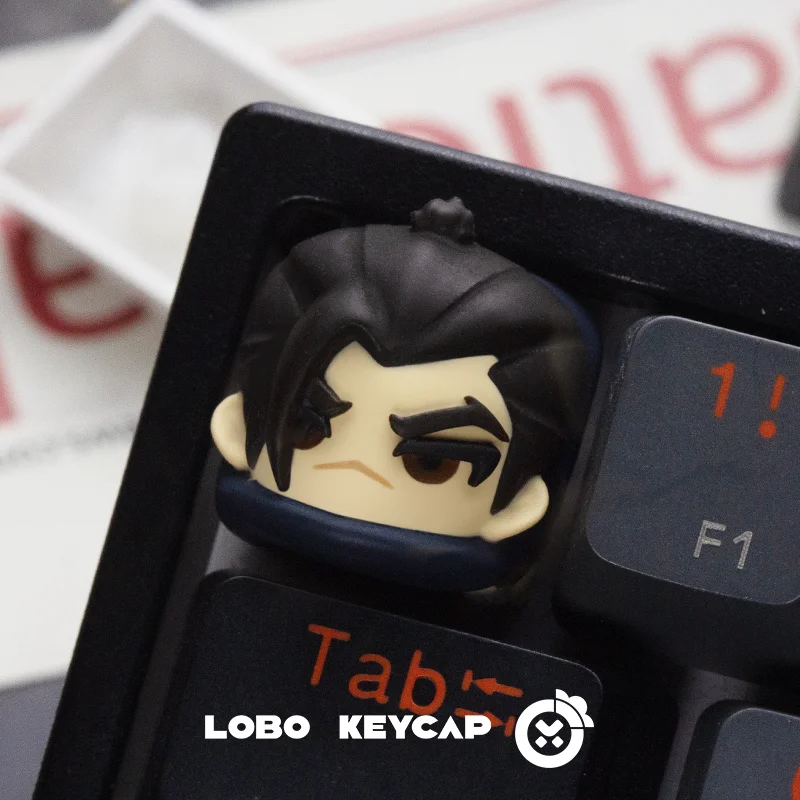 Yasuo Jinx Seraphine Aatrox Yuumi Mechanical Keyboard Keycaps Personalized Customized Keyboard Accessory Decoration Cute Keycaps