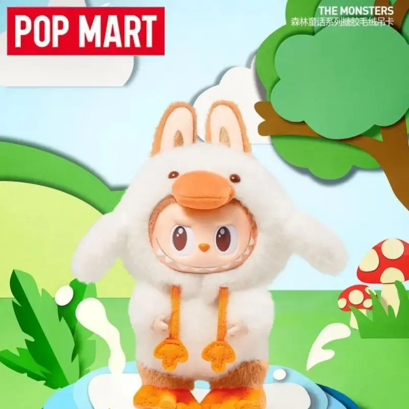 

POPMART LABUBU THE MONSTERS FOREST FAIRY TALE Series Куклы Модель Натуральный орнамент Фигурки Угадай Игрушки Сумка Таинственная коробка Слепая коробка
