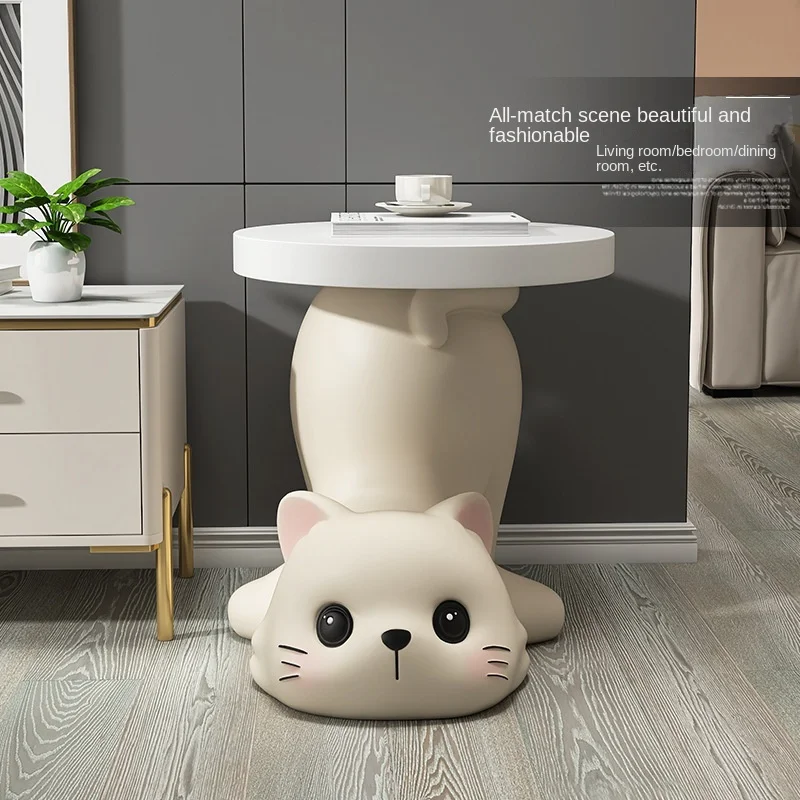 

Home Decorations Accessories Decor Sculptures And Figurines Hip Cat Floor Ornaments Resin Statues of Living Room Bedside Table