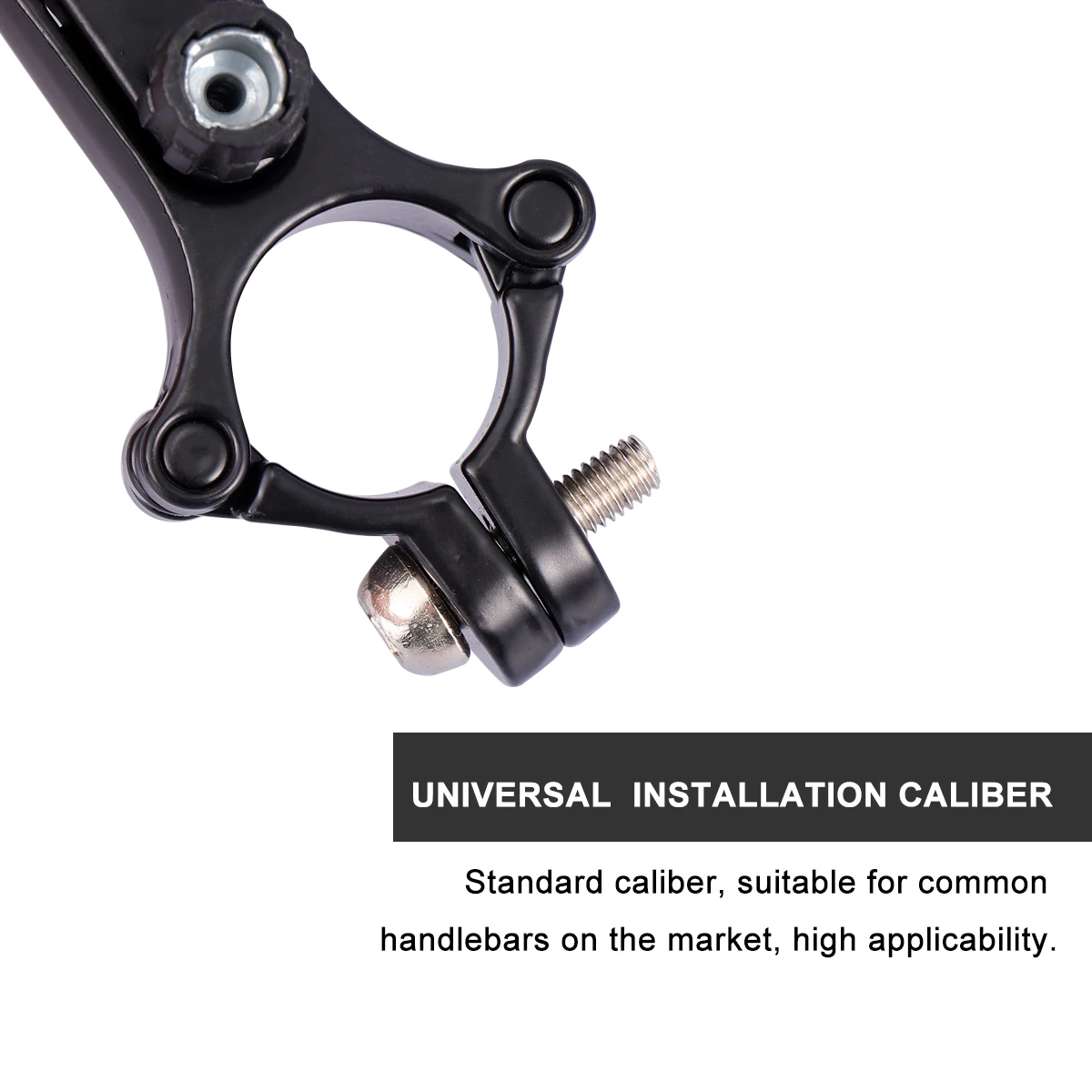 

Aluminum Alloy Bike Brake Lever Durable Replacement Handle Universal Pair Black Easy Install Safety Folding Repair Parts