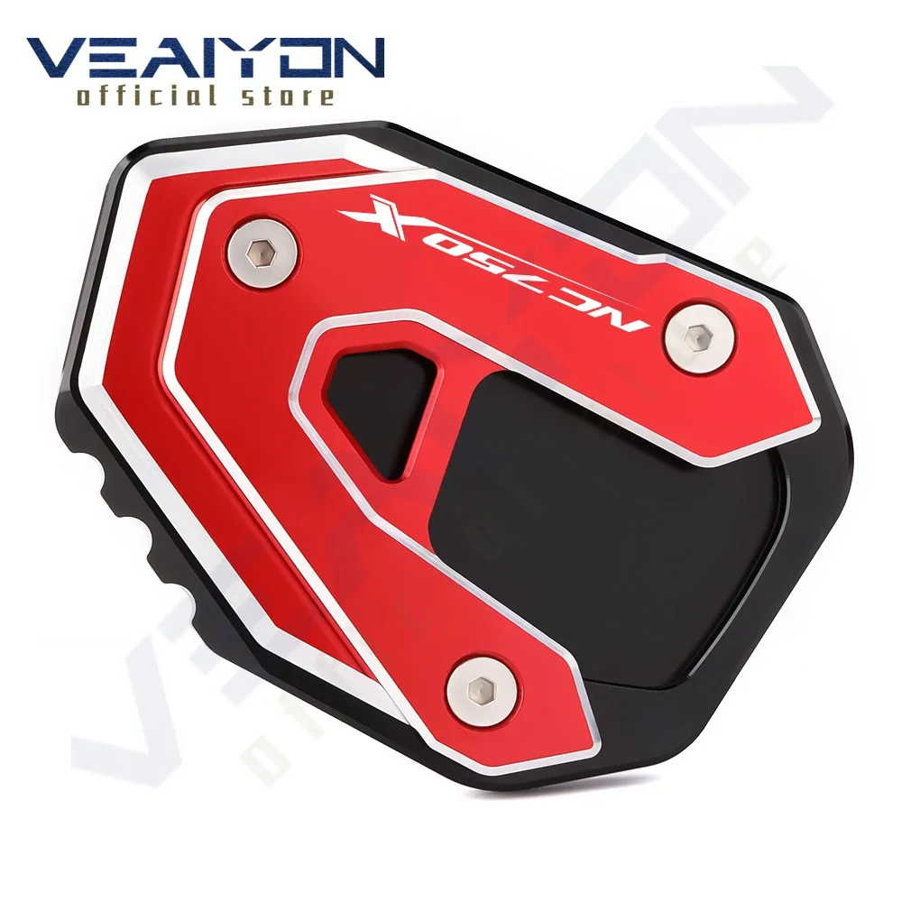 For HONDA NC750X NC 750X NC750 X DCT 2021 - 2023 Motorcycle accessories Kickstand Side Stand Plates Extension Pad Support Plate view 4