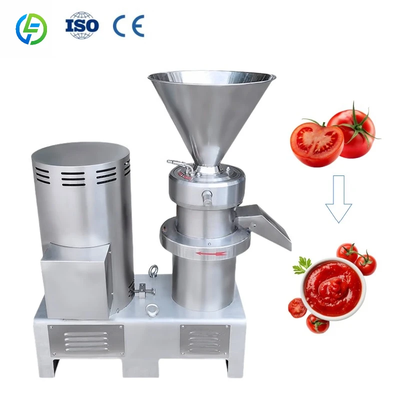 Molino Coloidal Omato Personalizado para la Elaboración de Pasta de Tomate, para Frutos Secos, Frutas y Verduras Procesadas en Diversos Productos