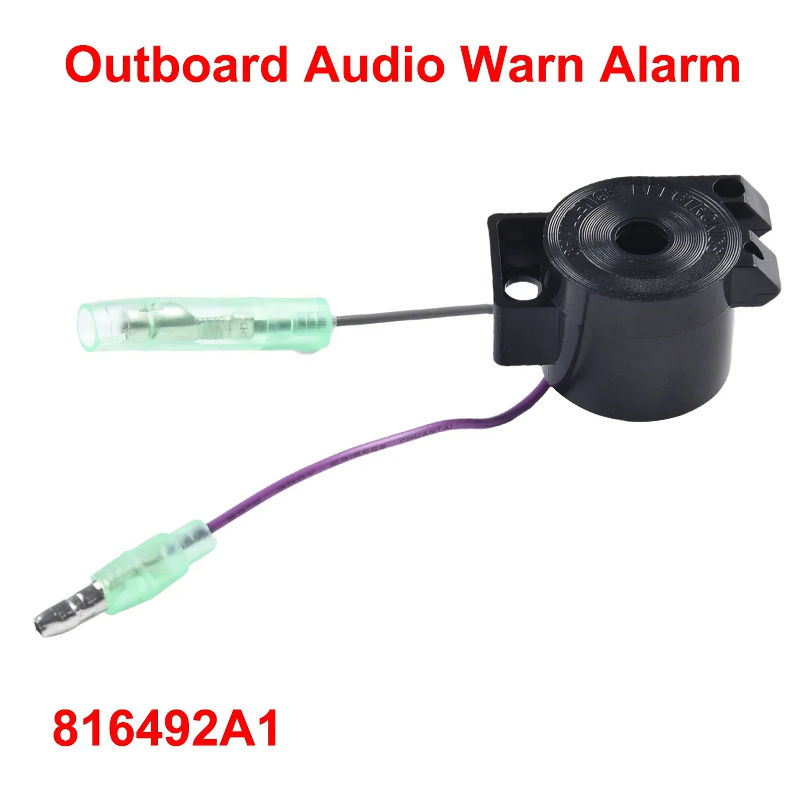 Outboard Buzzer Audio Warn Alarm Remote Control Box Outboard Engine 816492A #816492A1 Replacement Car Part