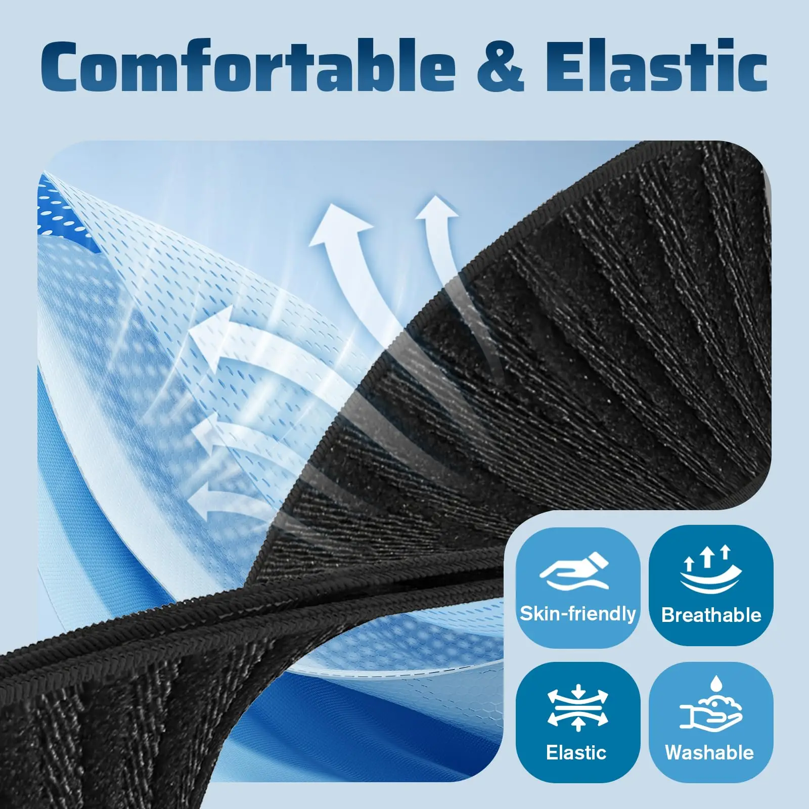Picture 3: Replacement Nylon Bicep Bands for Whoop 5.0 Health,Fitness Activity Tracker Arm & Ankle Fitness Sport Strap for Whoop 5.0