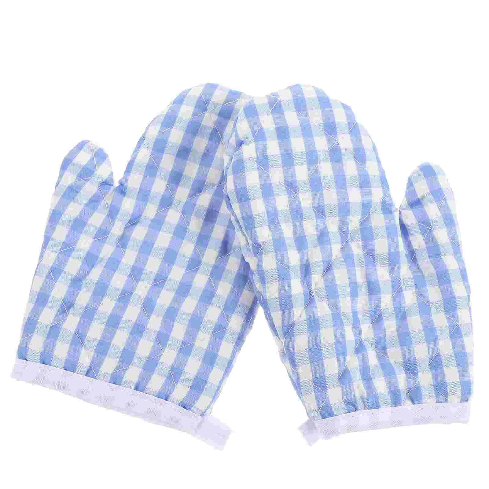 

2 Pcs Microwave Gloves Child Baking Mittens for Kids Toys Cooking Baby Children Mitts Kitchen Anti Scalding