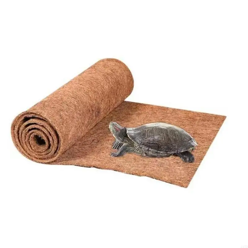 24TD Fiber Terrarium mat beddengoed voor habitatsubstraatbenodigdheden uw reptielen Pet