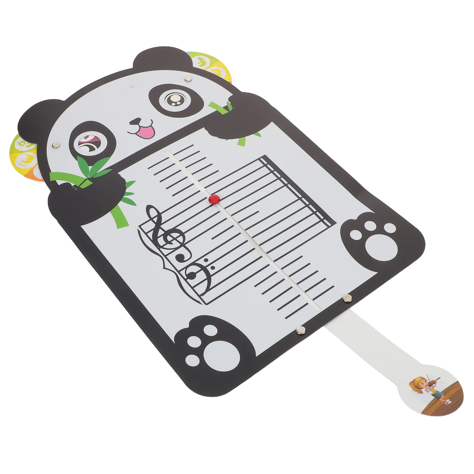 

Musical Note Board For Kids Panda Design Music Notation Learning Tool Beginner Piano Practice Flashcards Rhythm