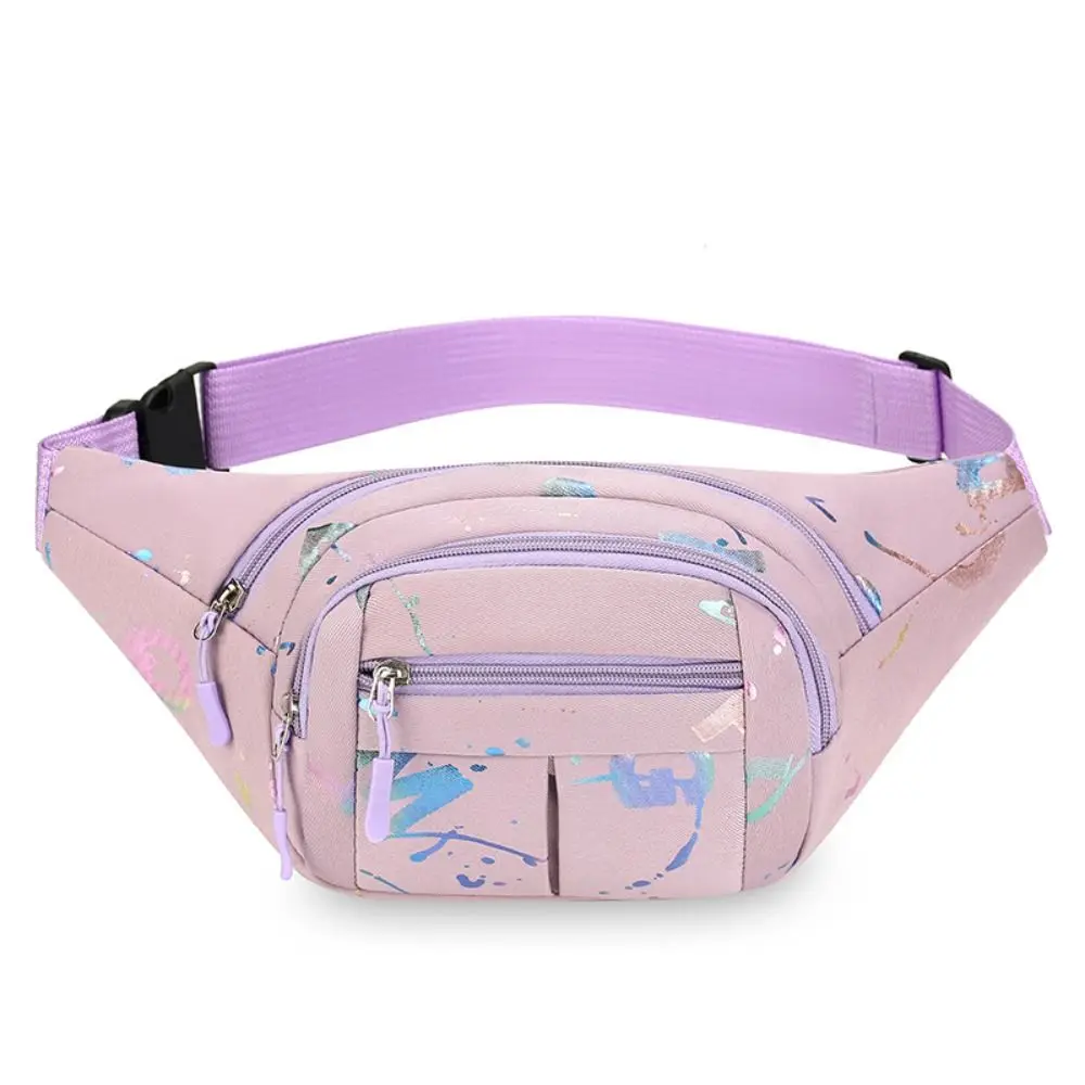 

Running Chest Bags Women Sport Waist Bags Multiple Compartments Multifuntional Women Waterproof Crossbody Hot Stamping Letters