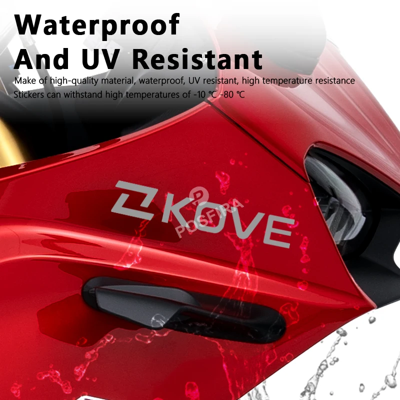 Motorcycle Stickers Vinyl Decal for Kove 800 X Pro 450 Rally 800X 500X 450RR 510X 500X 310R 500F 525X 321RR Graphics Accessories