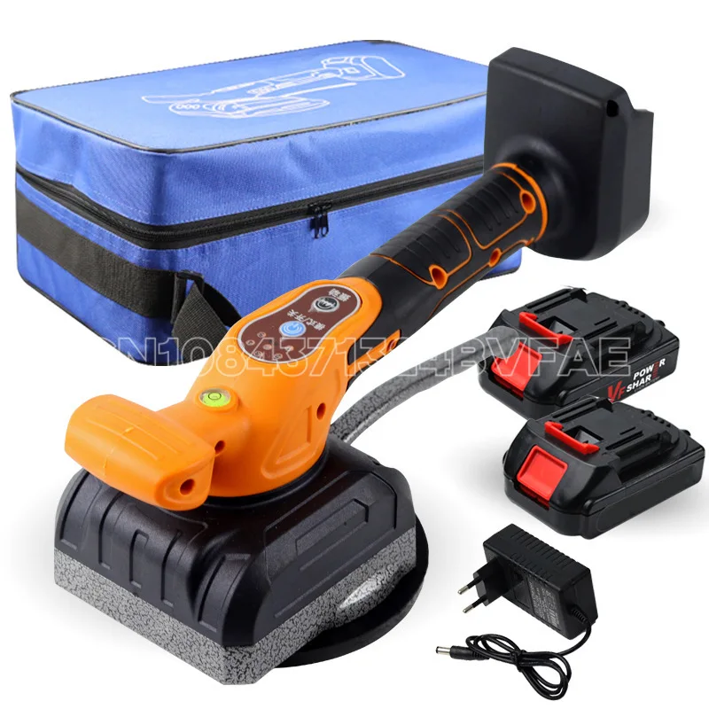 21V Ceramic Tile Machine 7-speed Adjustable Speed Machine Vibrator Automatic Tool Powerful Tiling Tool