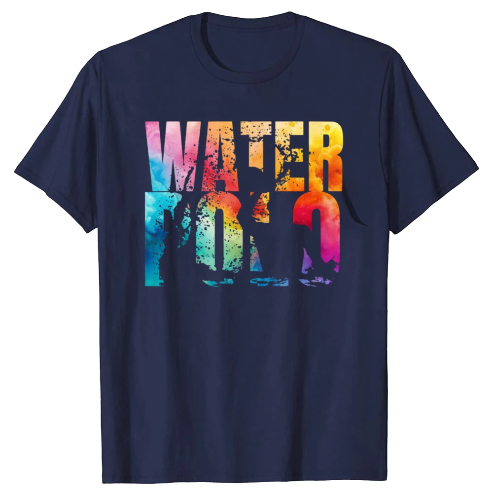 Funny Water Polo Waterpolo Graphic T-shirts Men Women's Fashion Casual Tshirt 100% Cotton Loose Oversized Sports T Shirt