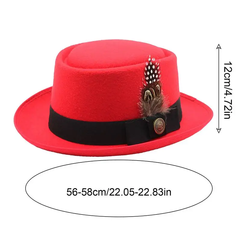 Black Bowler Hat German Hat Oktoberfest Outfits Women Oktoberfest Costume Accessories With Feathers Emblems For Oktoberfest Folk