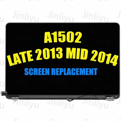 Lcd assembly Upper part for MacBook Pro 13.3" A1502 Late 2013 Mid 2014  2015  years LCD Display Screen Full Assembly