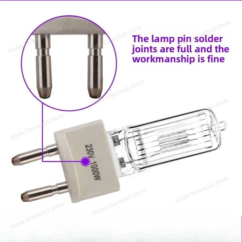 FKJ 230V 1000W G22 Film and Television Reflector Bulb/Stage Bulb/Quartz Bulb/Halogen Bulb