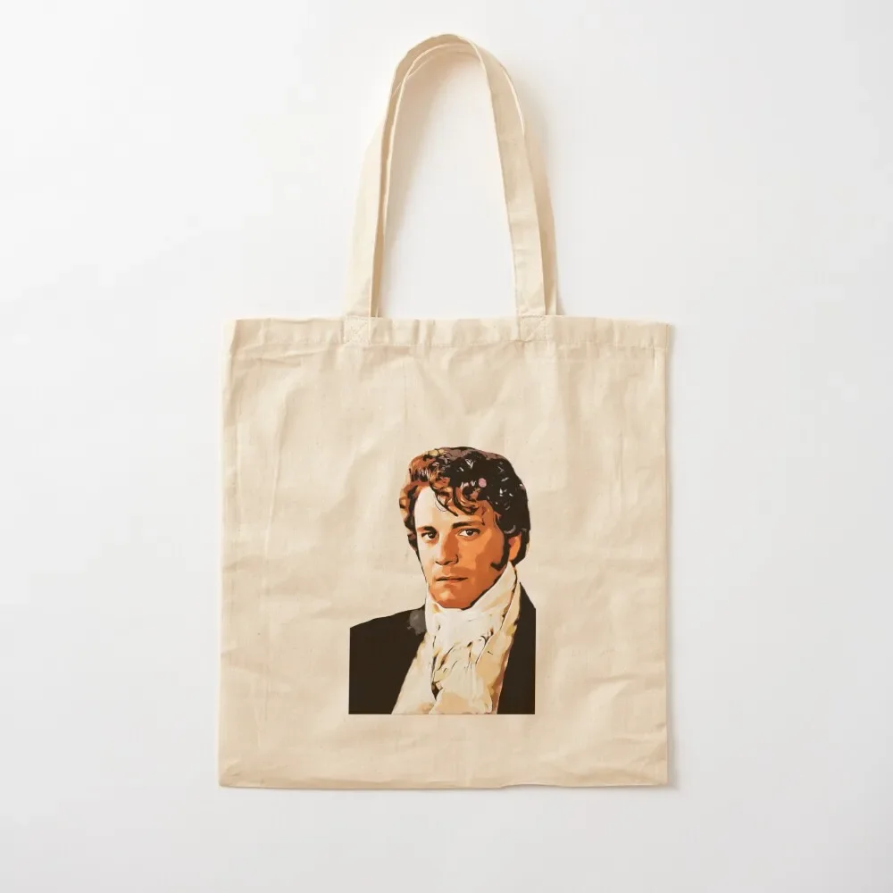 

Mr Darcy, Pride and Prejudice Art Print Cartoon Effect Tote Bag Shopping bags large size bags bag for beach Tote Bag