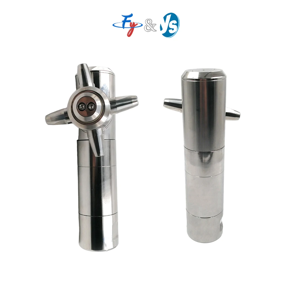 CIP 360 Tank Washing Nozzle, Self-cleaning Orbital Tank Washer,3D Spray Rotary Tank Washing Nozzle, Cleaning Nozzle