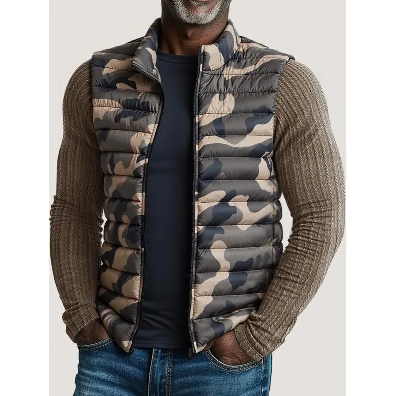 

Korean Style Couple Vest Unisex down Vest Fashionable Neutral Cross-Border Spring Season Other Functionality Other Details