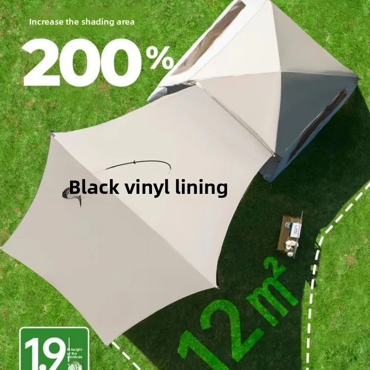 Outdoor inflatable tent, park camping, fully automatic inflatable tent seat recliner