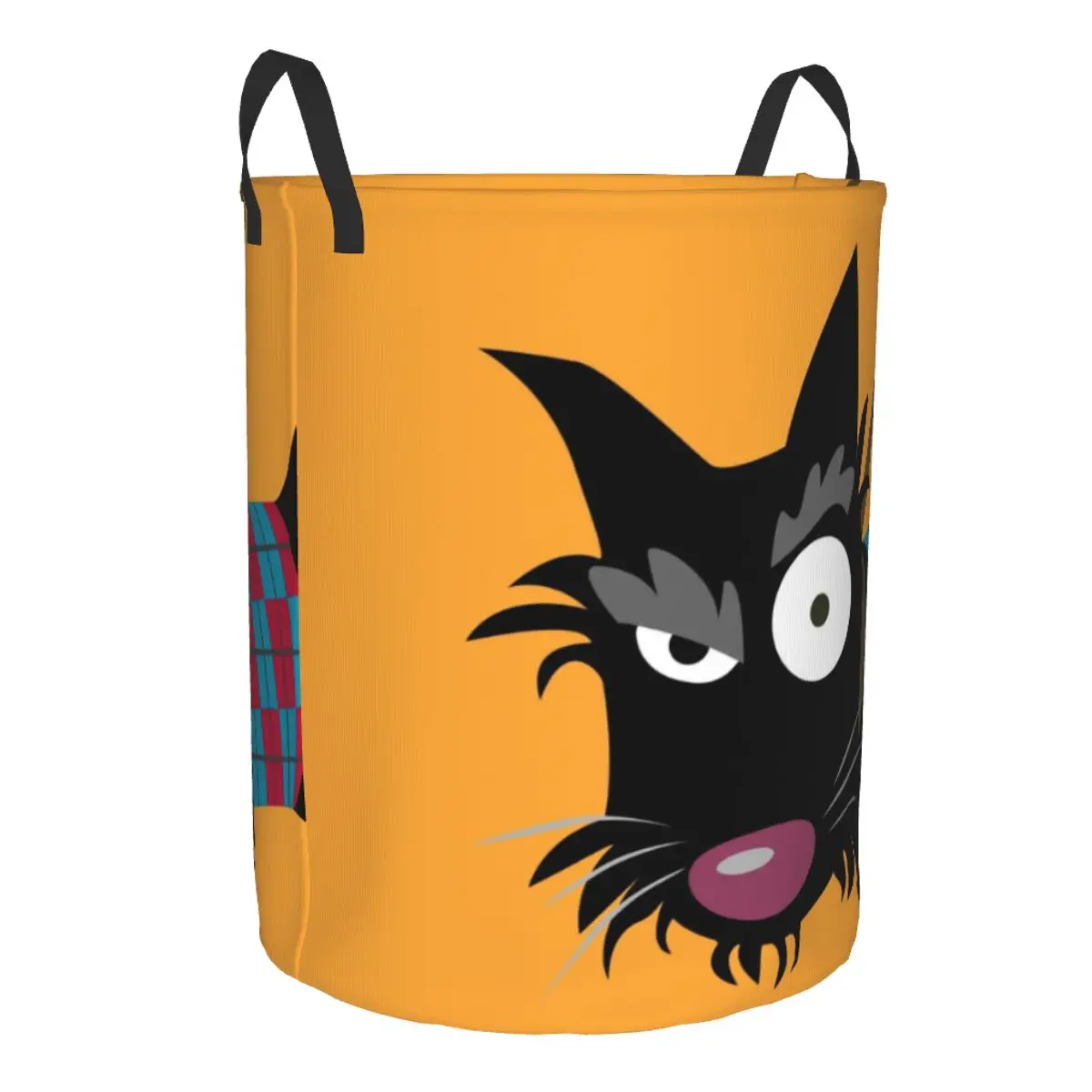 Scottie Eye Laundry Hamper Large Storage Basket Cartoon Dog Scottish Terrier Kids Nursery Toy Organizer