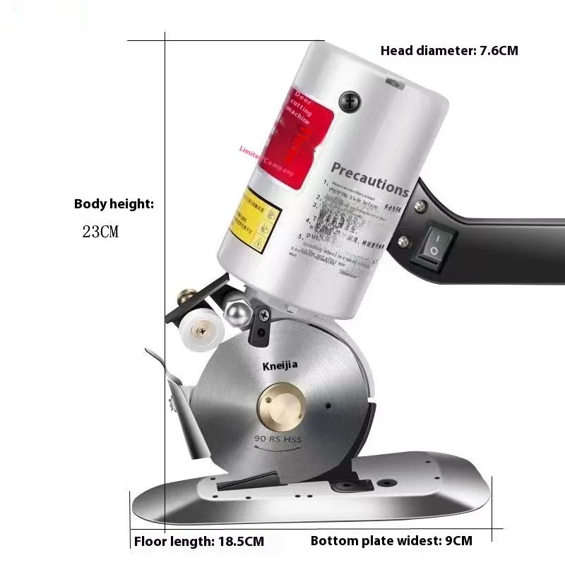 

Электрические ножницы для одежды, 220 В, резак для ткани, 1,8/3/5 м, машина для резки ткани с кабелем, малошумная легкая резка ткани