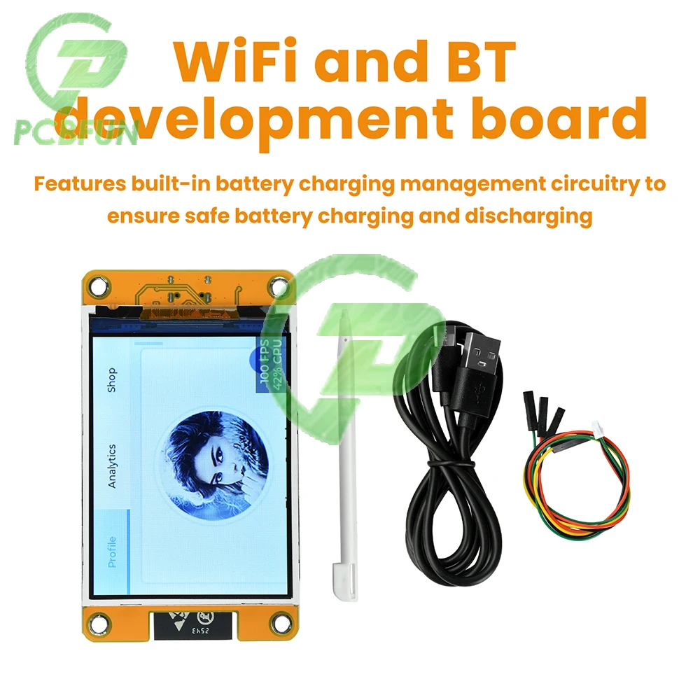 2.8-inch ESP32 Development Board with Color Screen WiFi BT Module ST7789 Driver 240x320 Resolution Touch Screen for IoT Projects