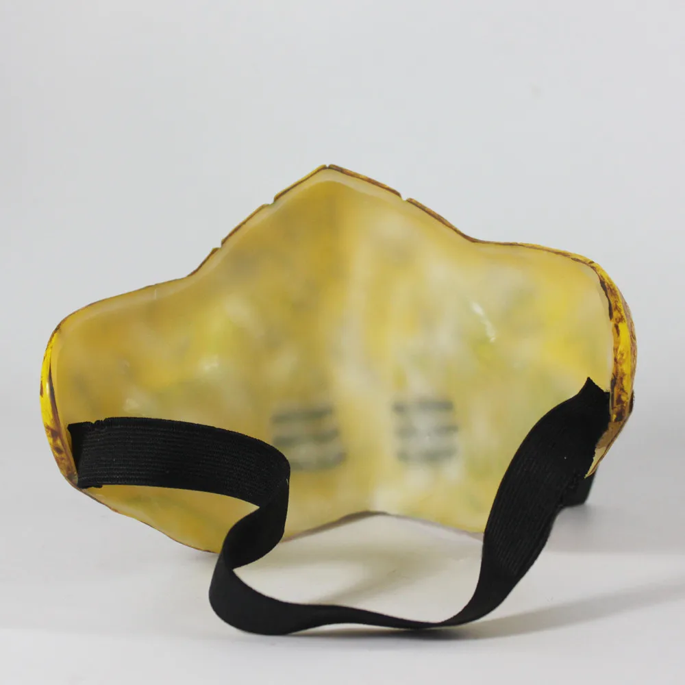 모탈 컴뱃 X 마스크 코스프레 스콜피온 할로윈 파티 마스크 카니발 의상 공연 소품 액세서리