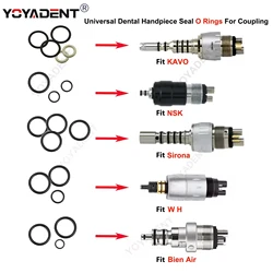 YOYADENT Dental Handpiece Coupler Seal O Rings For Kavo Multiflex NSK SIRONA Bein-Air Coupling Anti-Oil Autoclavable Universal