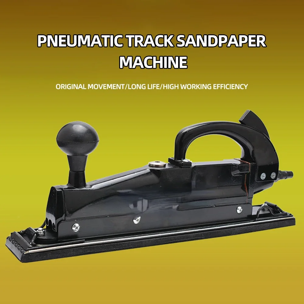 

Hot sales 70x445mm Pneumatic Air Sander Polisher Tool Track Type eciprocating Polishing Machine Sandpaper Machine Bd-7029
