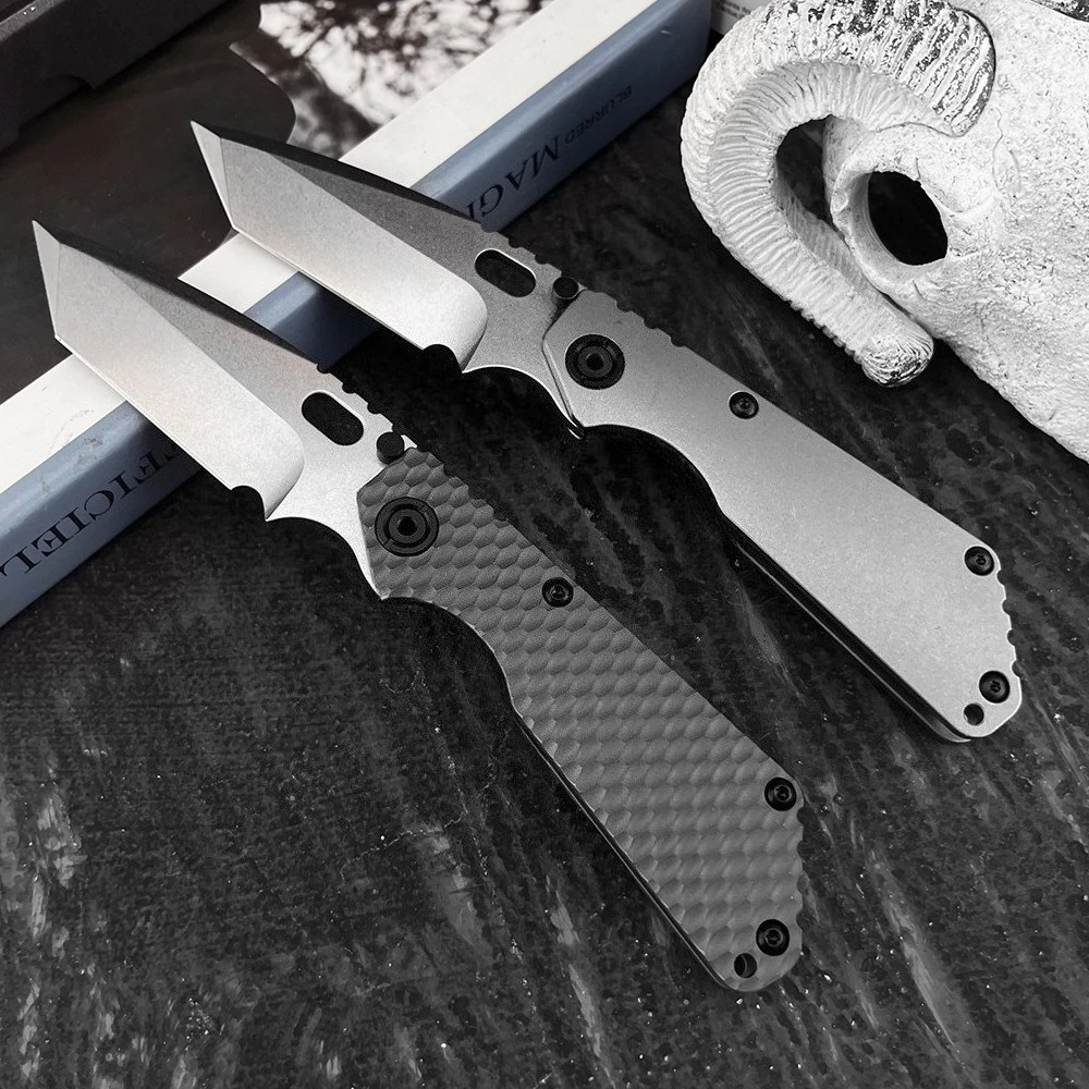 

Tactical Outdoor Camping Fishing Folding Knife TC4 Titanium Alloy Handle Wilderness Adventure Hunting Rock Climbing Camping Tool
