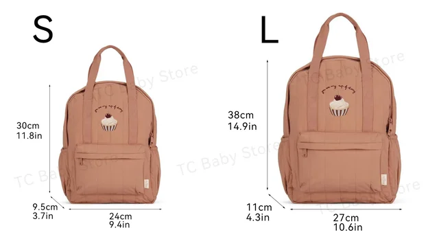New KS Baby Backpack Parent-child Kids Schoolbag Kindergarten Bags Brand Traveling Cherry Children's Boys Girls Mom Storage 4 KS Baby Backpack Parent-child Kids Schoolbag Kindergarten Bags Brand Traveling Cherry Children's Boys Girls Mom Storage – view 4