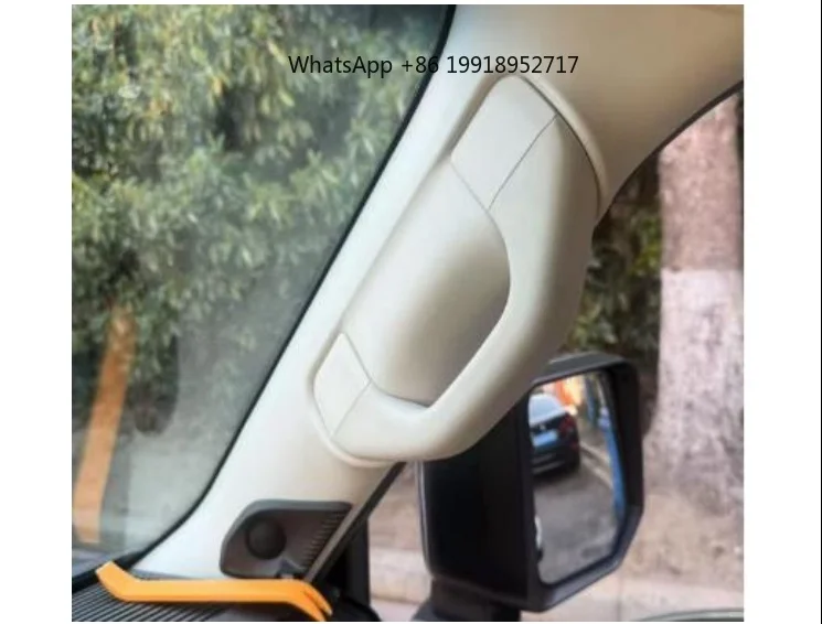 XZY-LC250-023 : A-pillar Horn Cover USE for 2024 for LC250 , A-pillar  for 24 URJ 250,have Black Color or Beige Color JJ1041