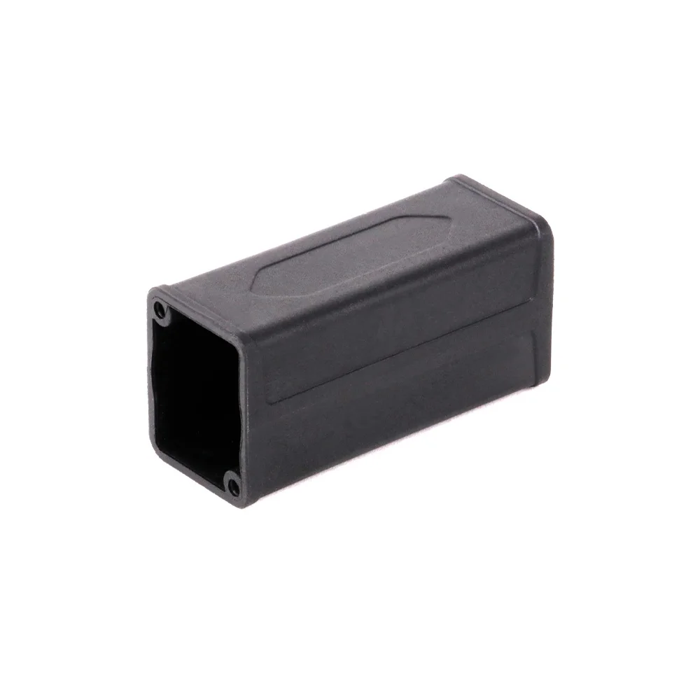 10pcs 65mm Plastic Outter Case for LED Power Connector AC Coupler Adapter Extender Speaker Panel Mount Straight Adapter