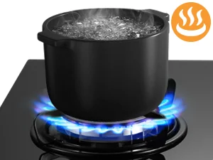 60cm Einbau-Gaskochfeld mit 4 Brennern | Auto-Thermoelement & Sicherheitsschloss | 4-Zonen-Herd aus gehärtetem Glas 8060W mit automatischer Zündung – Detail 7