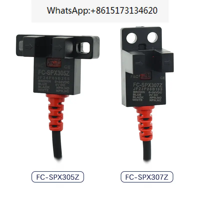 4 pieces Taiwan's original F&C Jiazhun U-slot photoelectric switch FC-SPX303Z/305Z/306Z/307Z sensor P