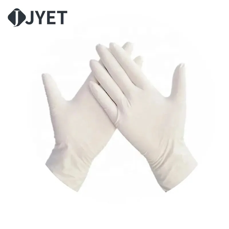 100 Pcs/Box Disposable Dental Latex Hand Glovees Dentist Glovess Nitrile Powder Free Latex Examination Gloves Rubber Glovees