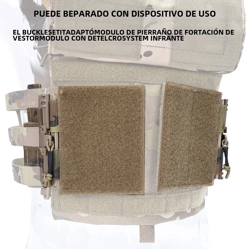 SINAIRSOFT Chaleco táctico JPC MOLLE liberación rápida - imagen 4