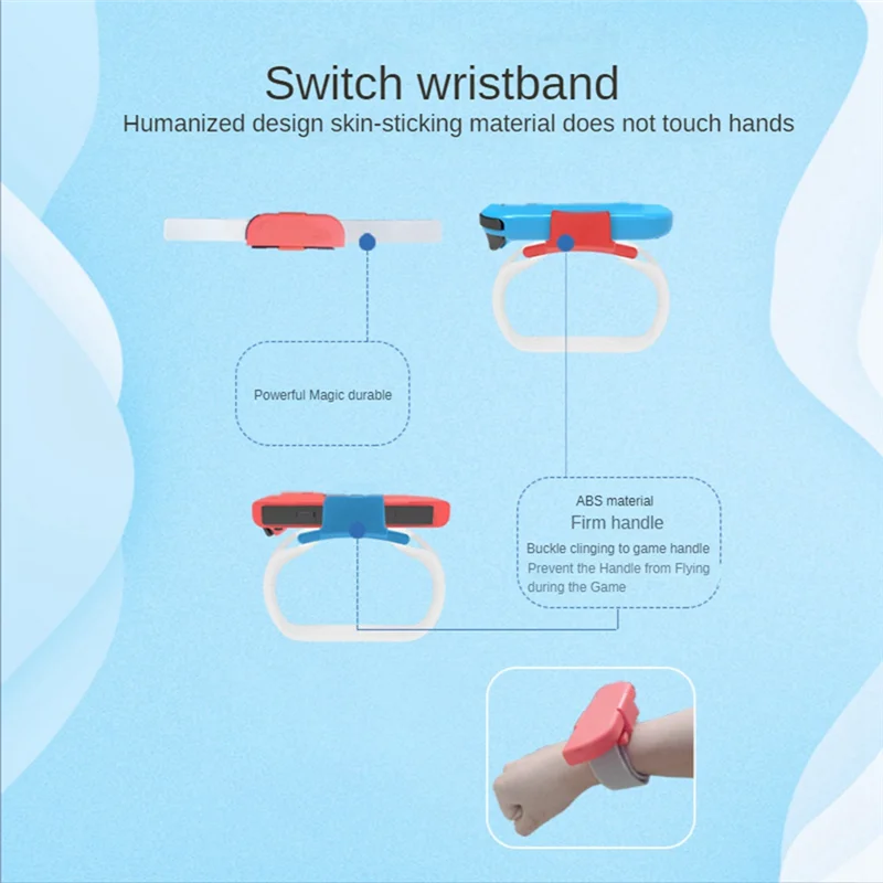 สําหรับสวิทช์ OLED 18-In-1 กีฬาควบคุม Joy-CON สายรัดข้อมือเทนนิสฟิตเนสสายคล้องขาดาบเกมสวิทช์ OLED เปลี่ยน