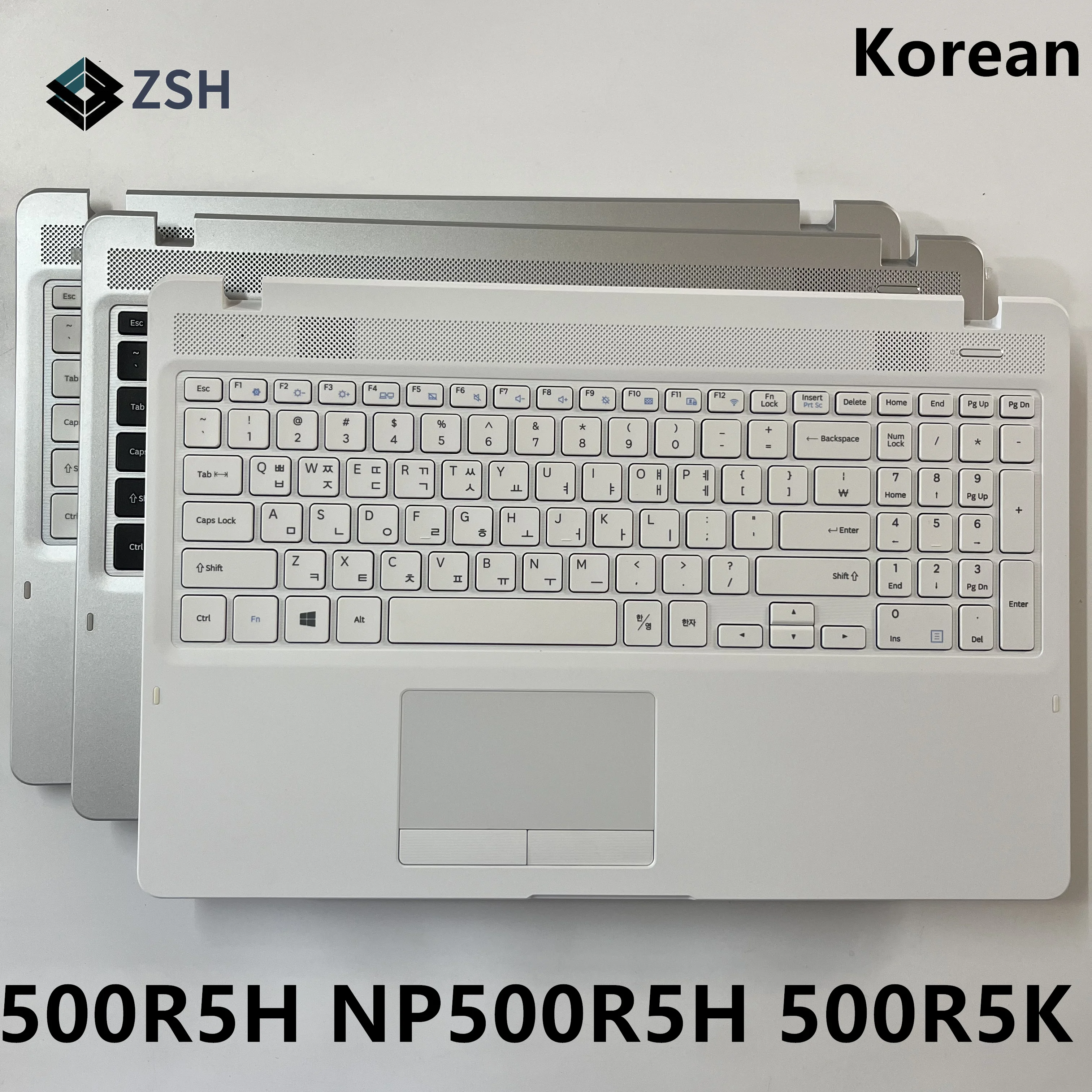 New KR Korean SAMSUNG NP500R5K 500R5H NT500R5K NP500R5K Palmrest KO keyboard upper cover Touchpad Assembly