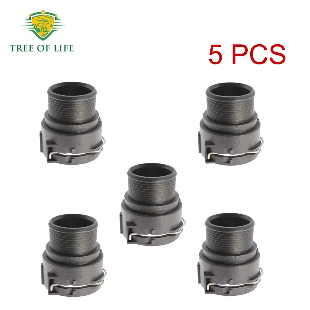 

1/2/5X 3B0122291K Engine Coolant Hose Connector Flange For AUDI A4 S4 A5 S5 Q7 A8 S8 A6 S6 A7 3.0 3.2 4.2 2.0 4F0122293C