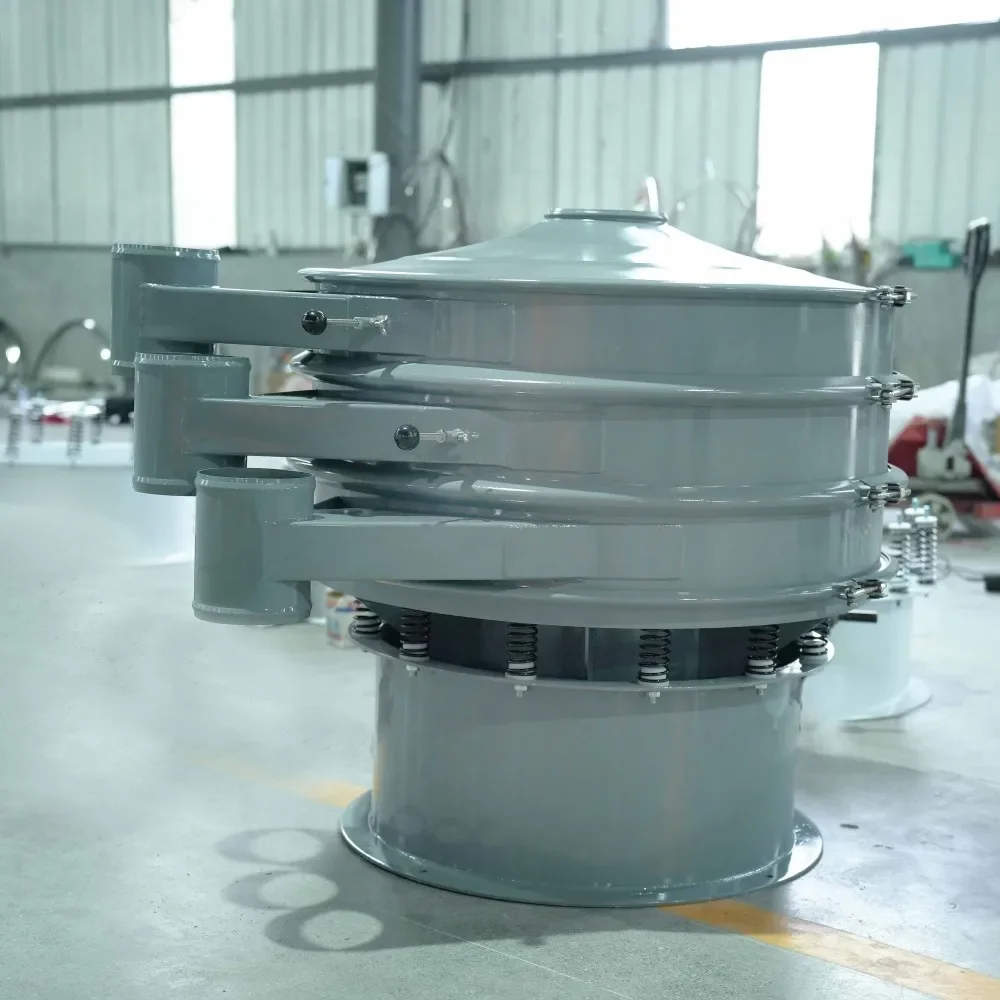 Customized Layers Carbon Steel Circular Rotary Vibrating Screen Professional Fine Vibration Sieve Vibro Filter Separator