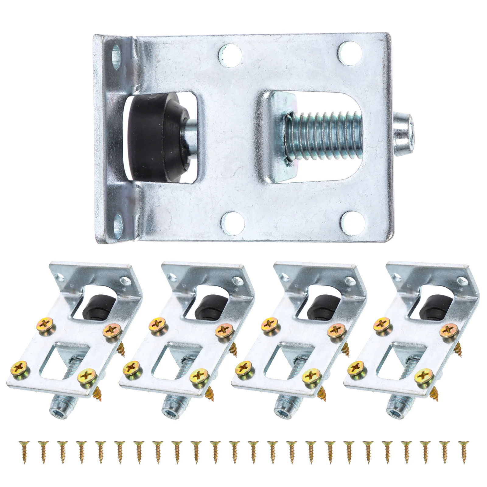 

4Pcs Furniture Levelers Adjustable Heavy Duty Furniture Feet Leveling Screws for Tables Chairs Sofas Bed Cabinets Home Office