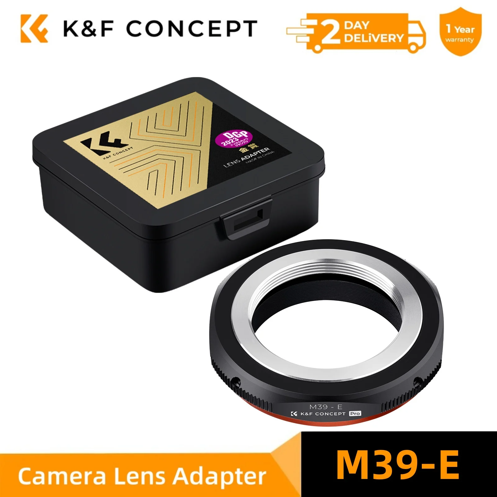 K&F CONCEPT Camera Lens Adapter voor M39 Lens naar Sony E Canon EOS R Sigma Leica Panasonic Nikon Z Fuji X M4/3 OM L/M Mount Camera