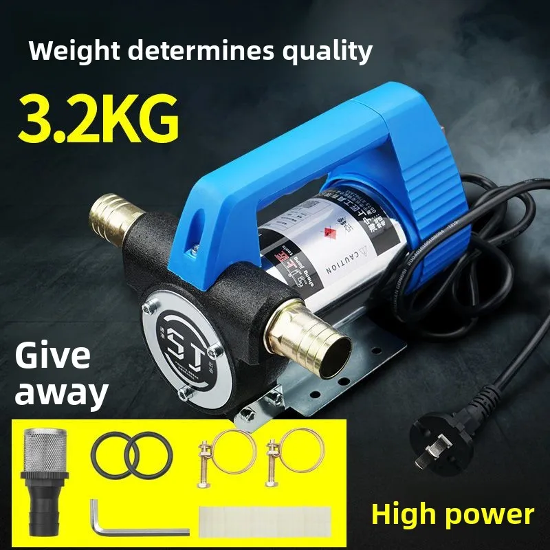 

Электрический масляный насос 12В/24В/220В, самовсасывающий насос постоянного тока, масляный экстрактор для автоцистерн