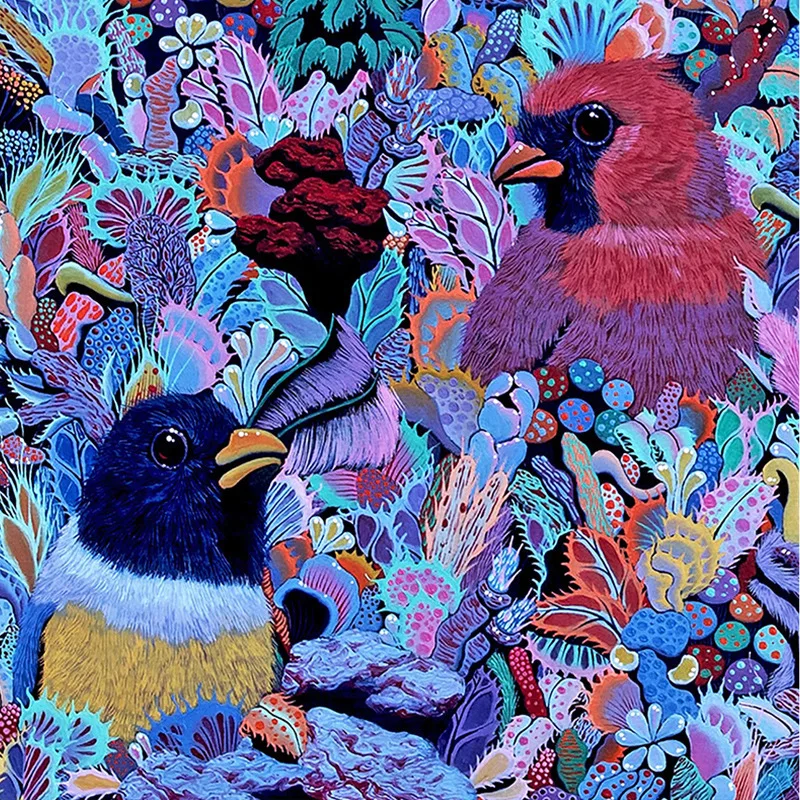 

1000 Pieces Round HD Puzzle for Adults Forest Fantasia Paper Assembling Puzzles Toys for Adults Educational Toys Gifts