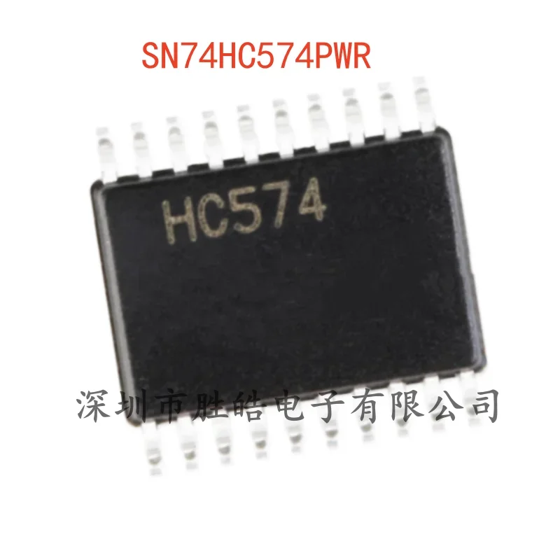 

(10PCS) NEW SN74HC574PWR SN74HC574 Tri-State Output Eight-Way Edge D Flip-Flop Chip TSSOP-20 Integrated Circuit