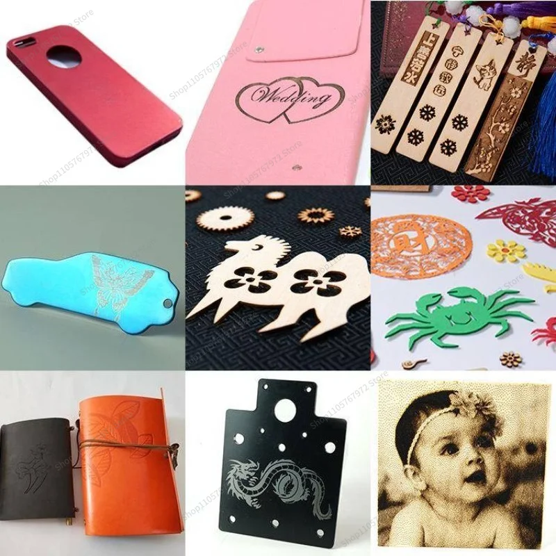 For Small and Convenient Printer Accessories, Wood and Leather Marking , Engraving Machine